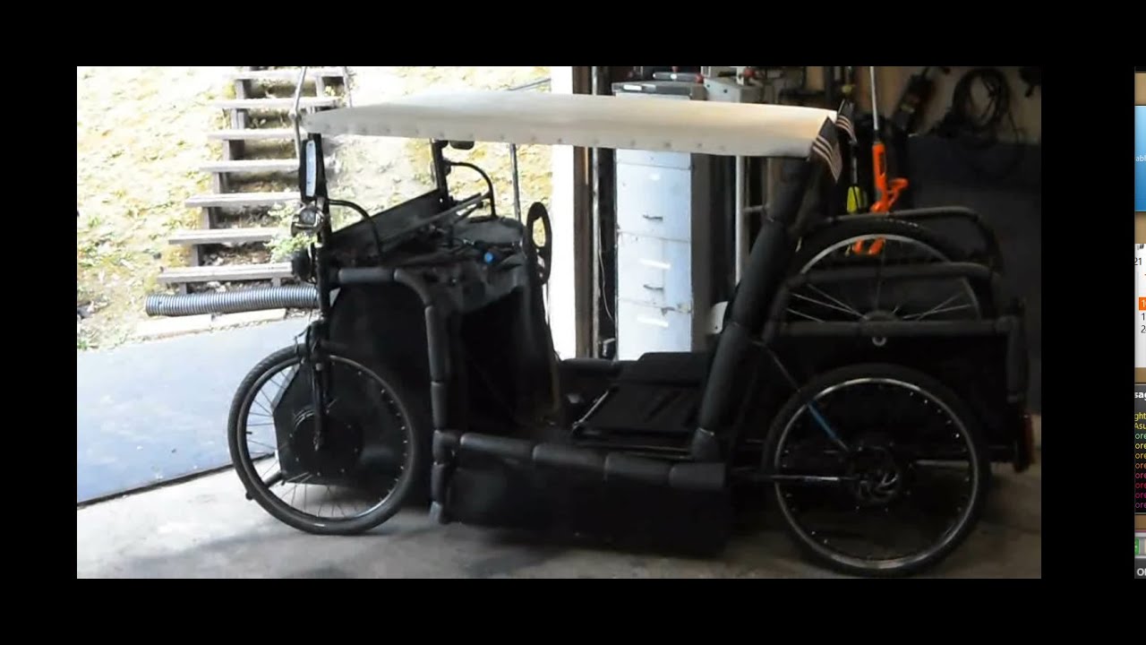AWD DIY Electric Quadracycle pickup by WV Couple