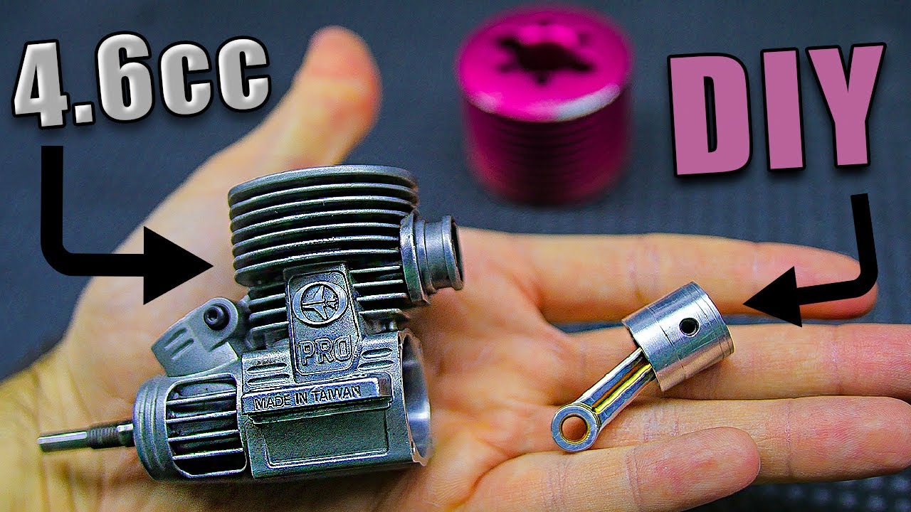 😱Φτιάξαμε Πιστόνι για ενα Μίνι Μοτέρ