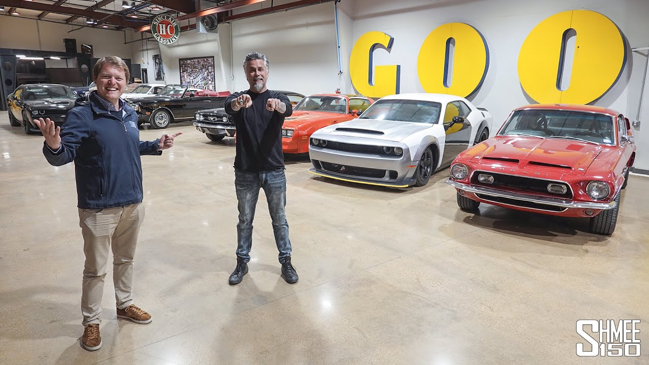 GAS MONKEY GARAGE TOUR! Richard Rawling's Car Collection
