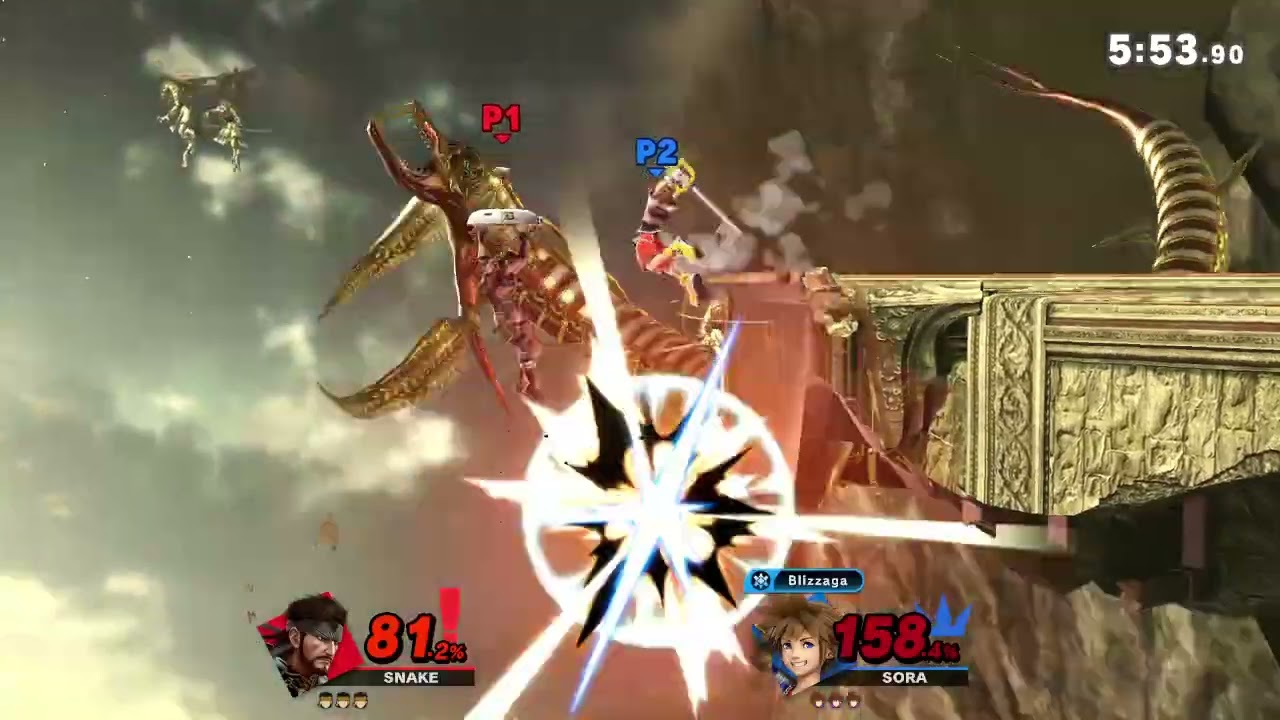 Sora tries for the umpteenth time lol