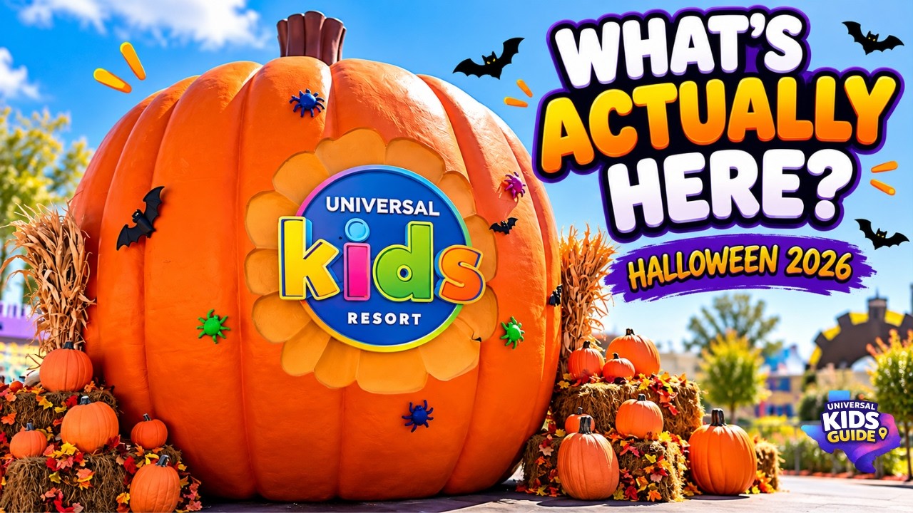 Хеллоуин в Universal Kids Resort