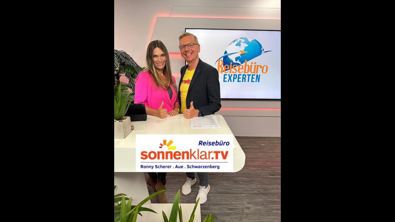 Live bei sonnenklar.TV am 06.10.23 - Ronny Scherer mit Stephanie Frohmann