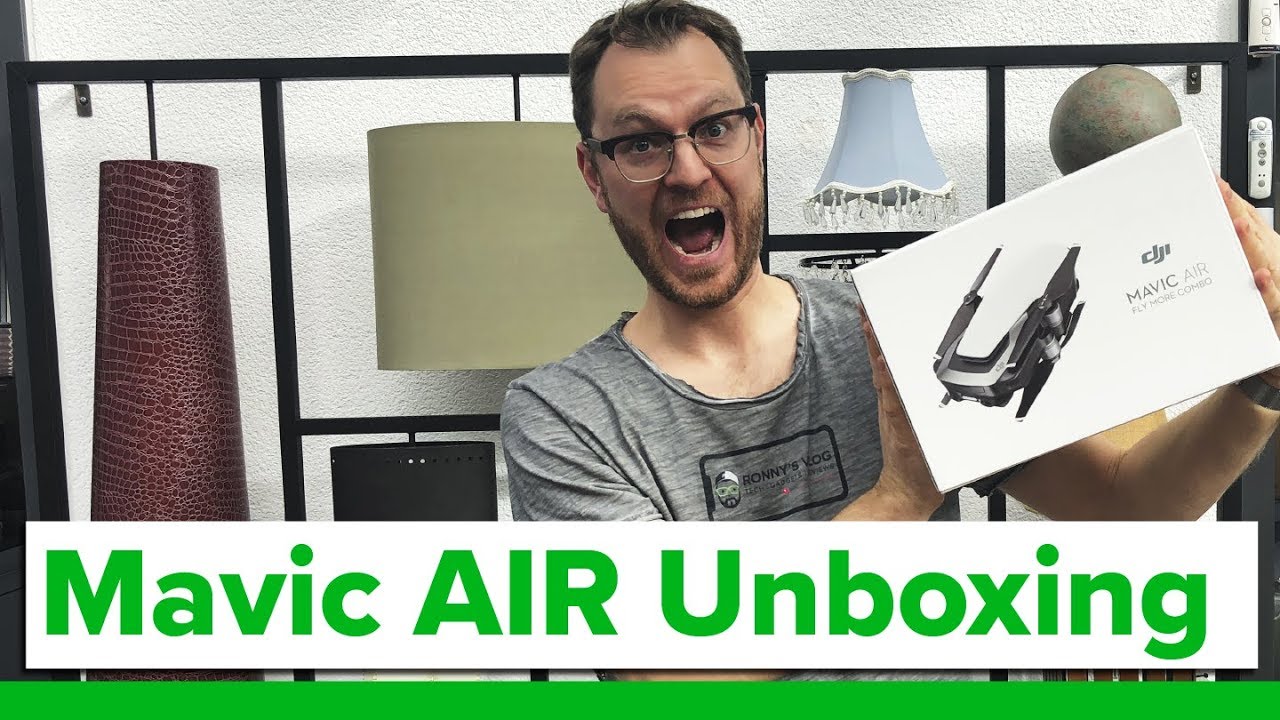 DJI Mavic Air Unboxing und erster Flug / Schweiz