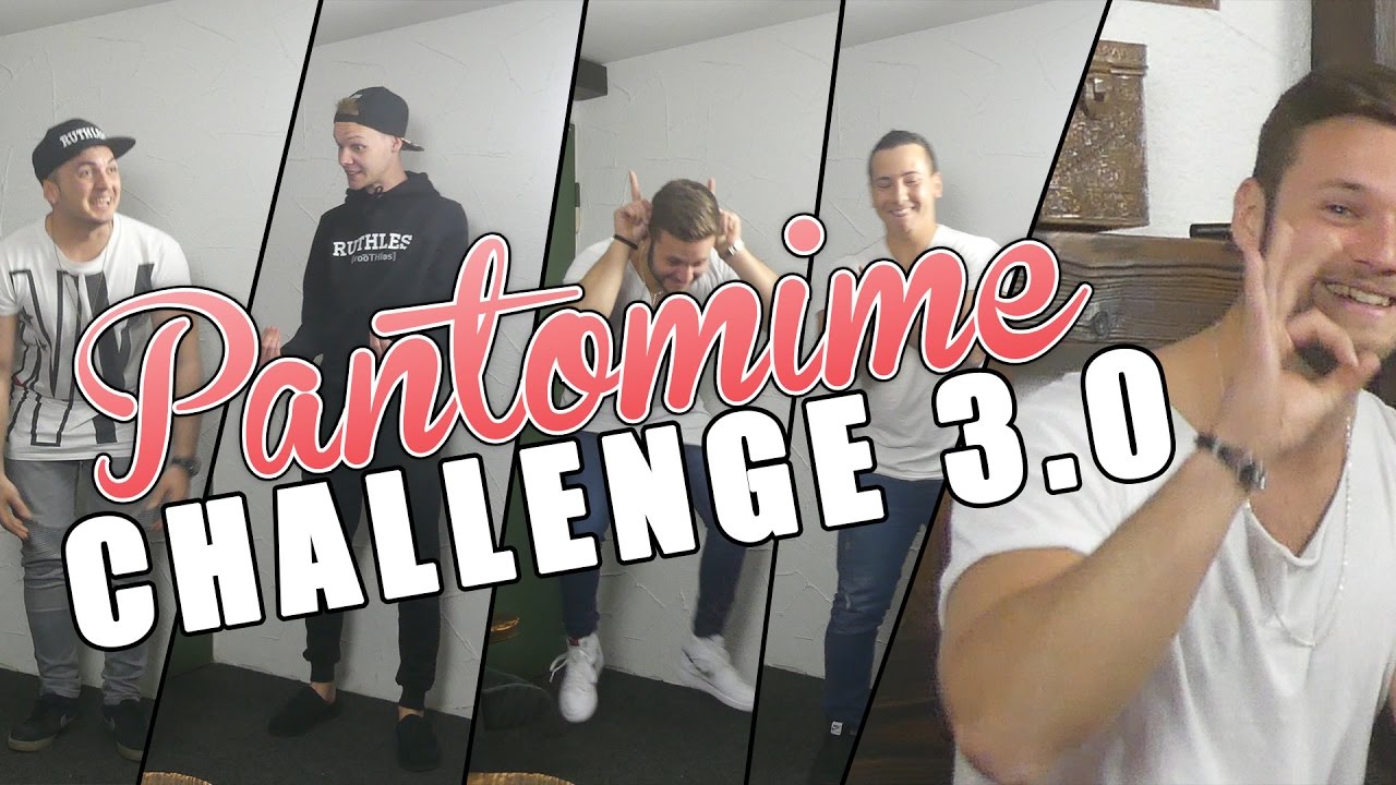 PANTOMIME CHALLENGE MIT DEN BOYS #3.0 | Sascha am verzweifeln