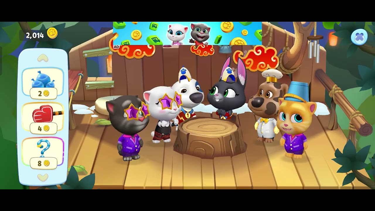 My talking Tom friend full lunar eclipse video trending youtube video 
