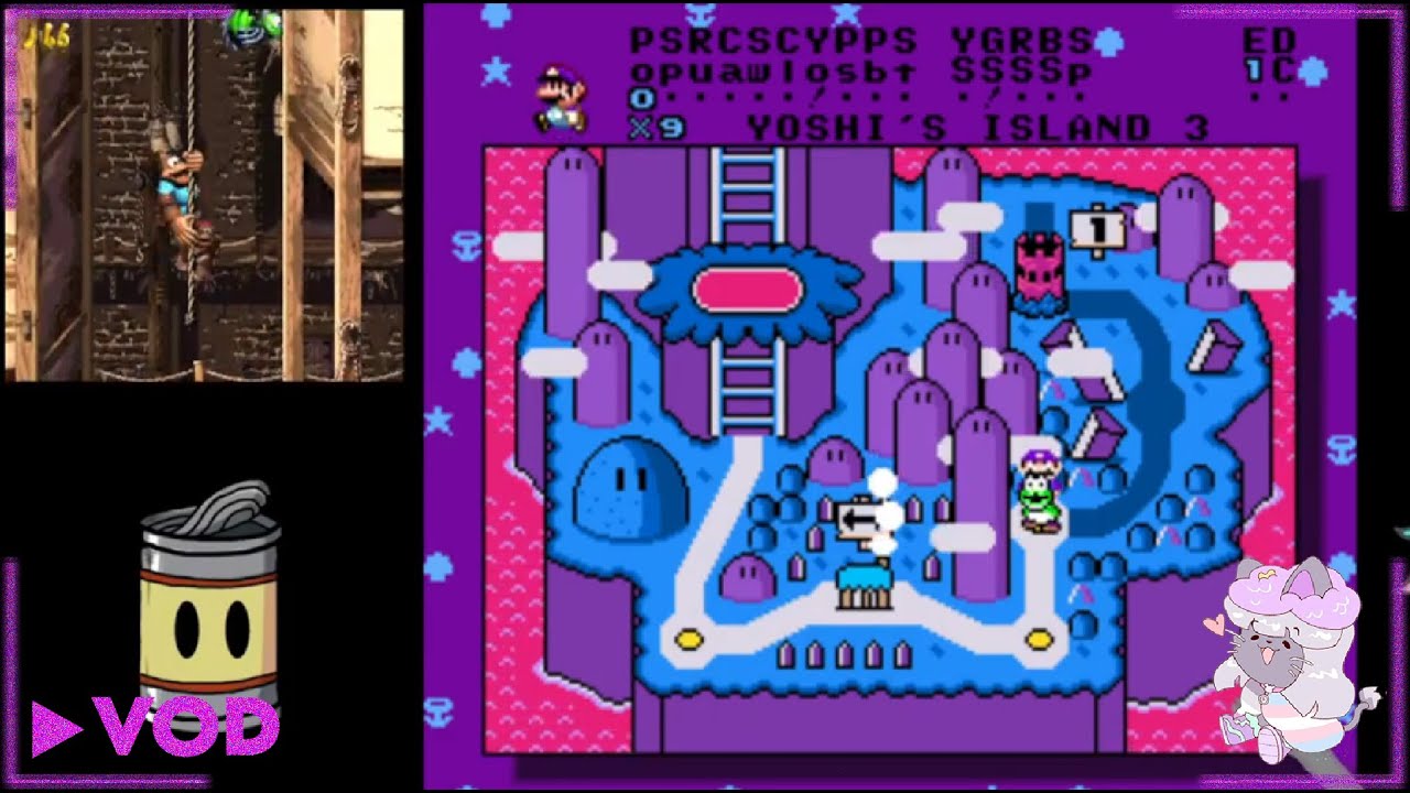 Archipelago with thekanman SMW & DKC3 Multi-world Randomizer - Yumesuki