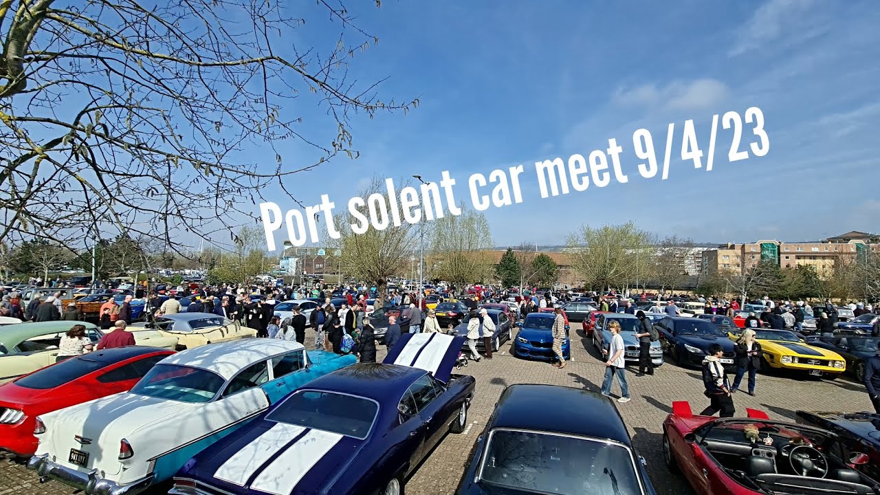 Port Solent car meet 9/4/23