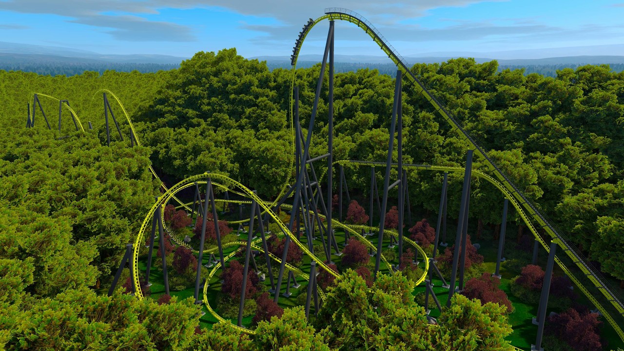 Striker | 238ft Intamin Hyper Coaster | NoLimits 2 + FVD++ | Coaster 145
