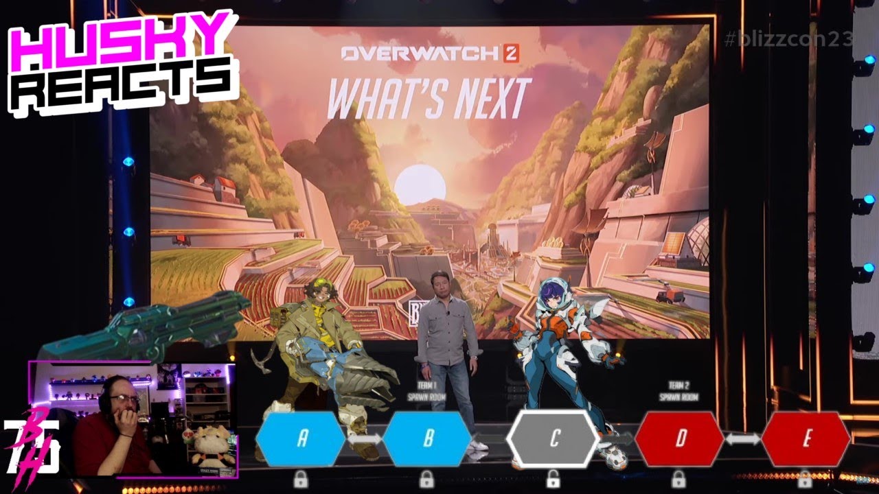 Overwatch 2 | What's Next | BlizzCon 2023  – Husky Reacts