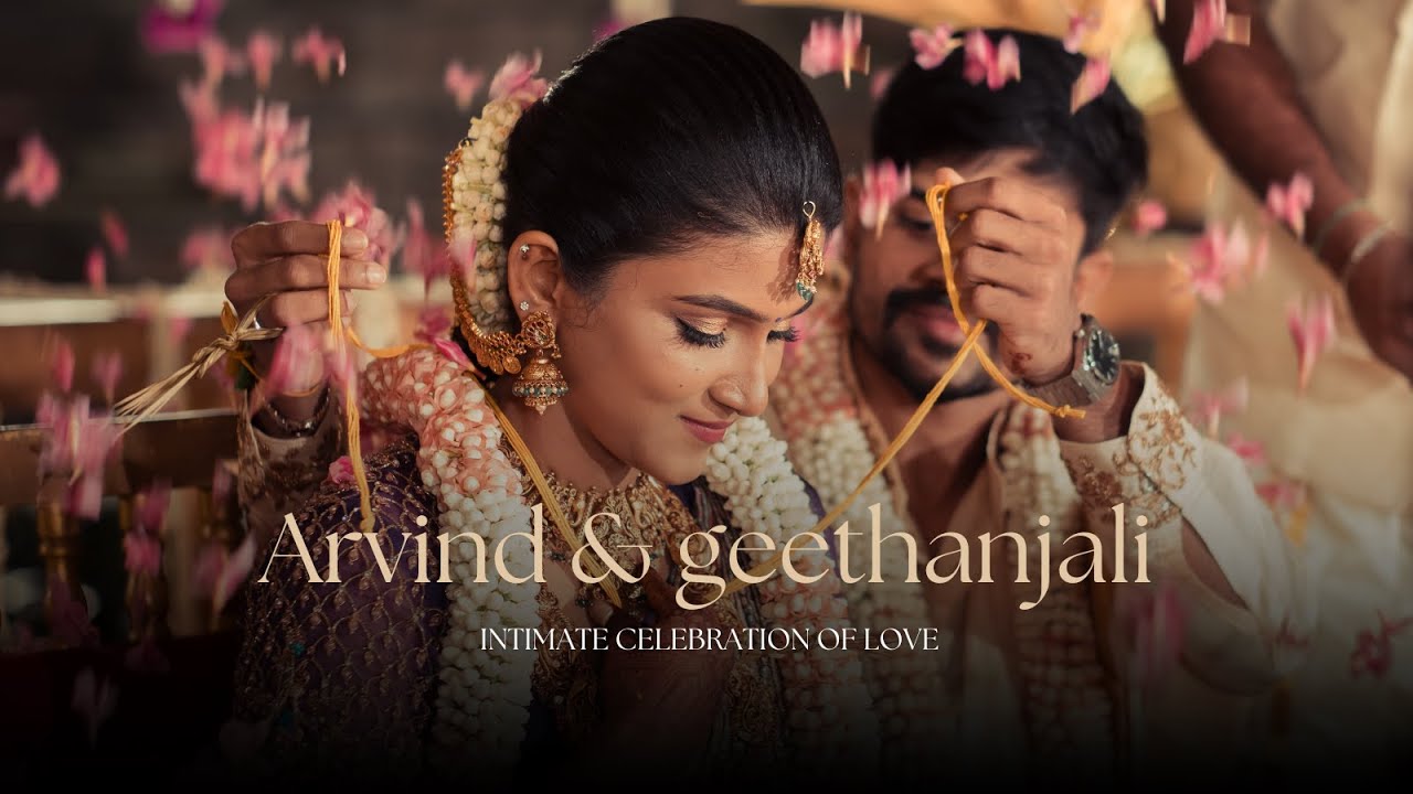 From One Glance to Forever – Geethanjali & Arvind’s Wedding | Mystic Studios