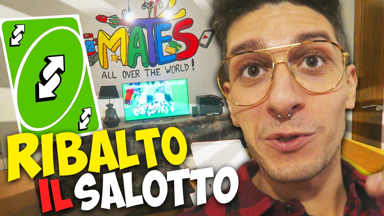 HO RIBALTATO IL SALOTTO DI CASA !!