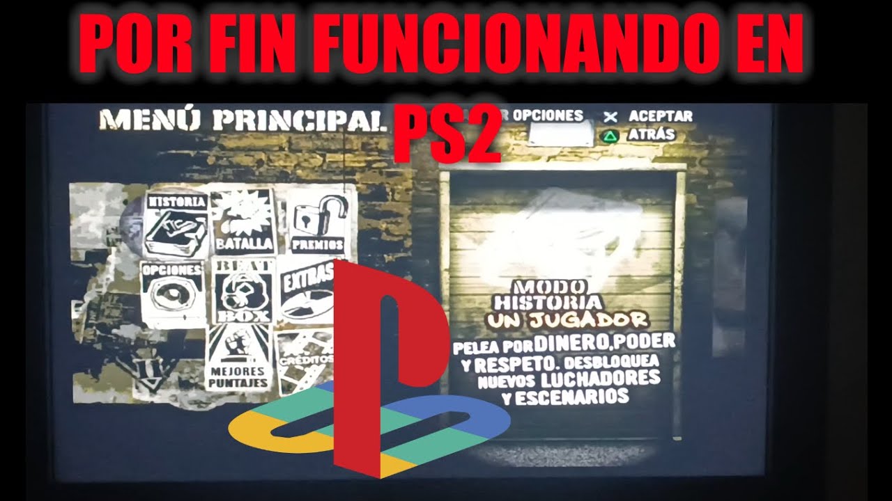 Parche textos en ESPAÑOL DJFFNY (Funcional con consola PS2)