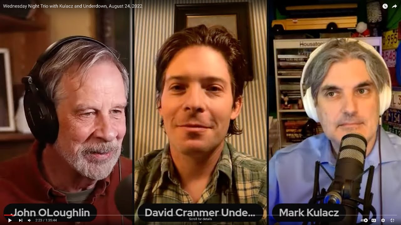 Wednesday Night Trio with Mark Kulacz and David Cranmer Underdown