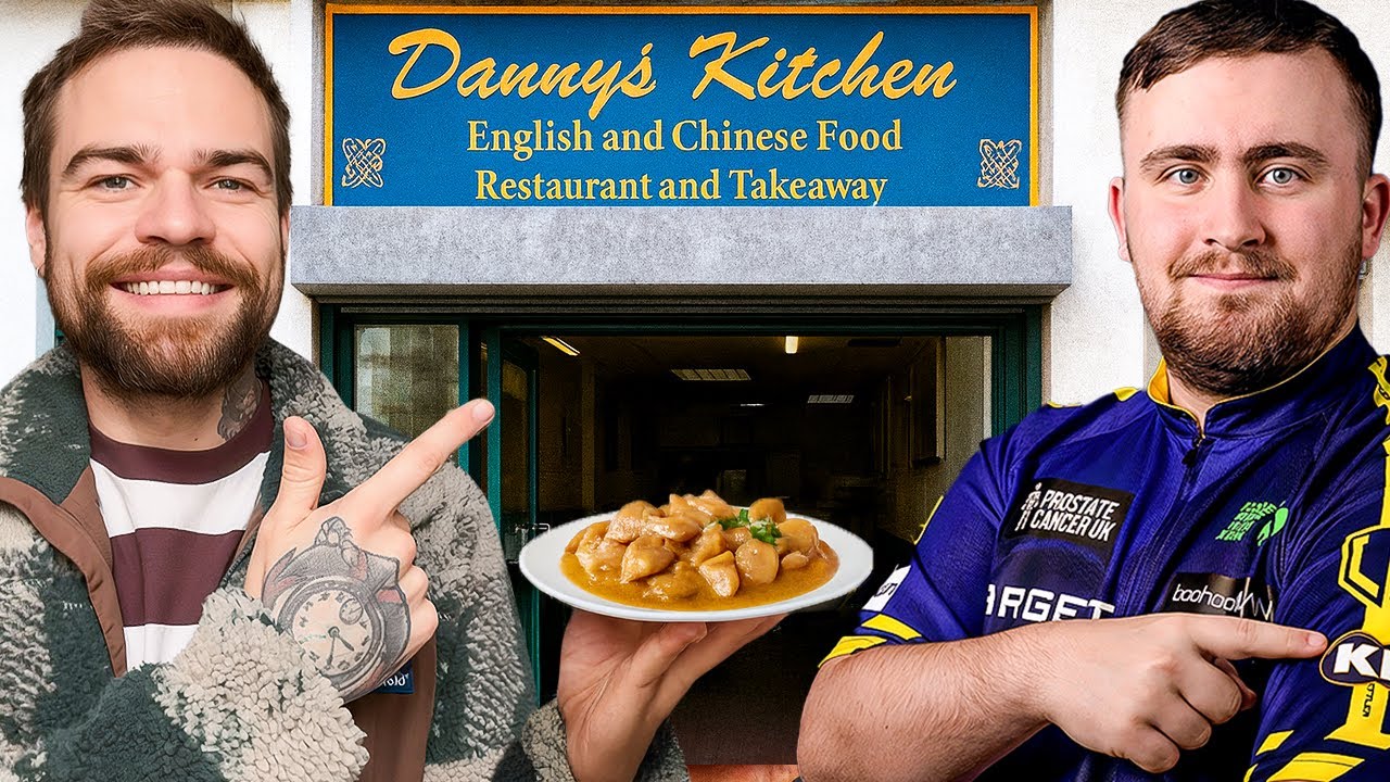Eating at Luke Littler&rsquo;s favourite takeaway