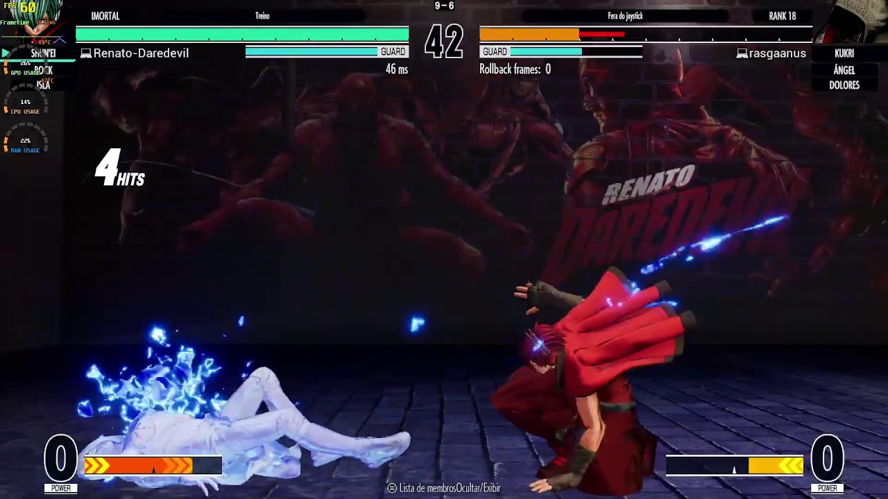 KOF XV ON MATCHS
