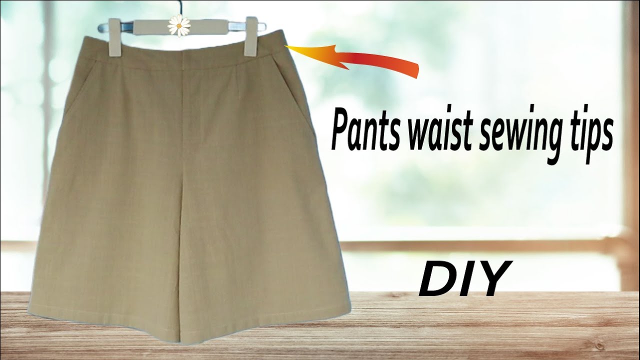 바지 허리벨트 쉽게 만드는 방법입니다. How to make pants waist belt easily.