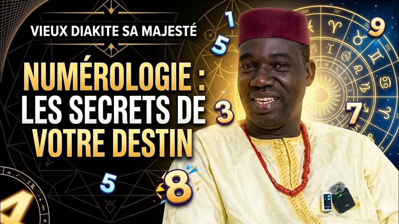 Les mystères de la numérologie expliqués par Vieux DIAKITE Sa Majesté 1ère partie 