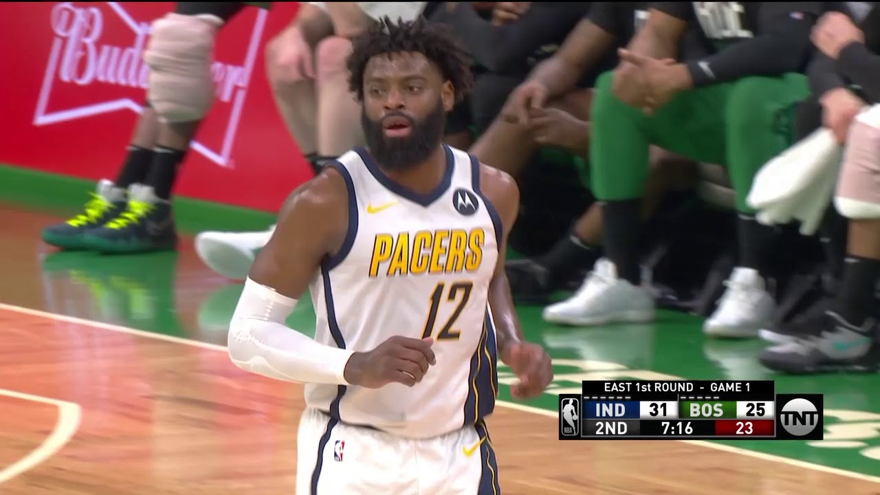 Thaddeus Young All Actions Compilation 04/14/2019 Indiana Pacers vs Boston Celtics Highlights