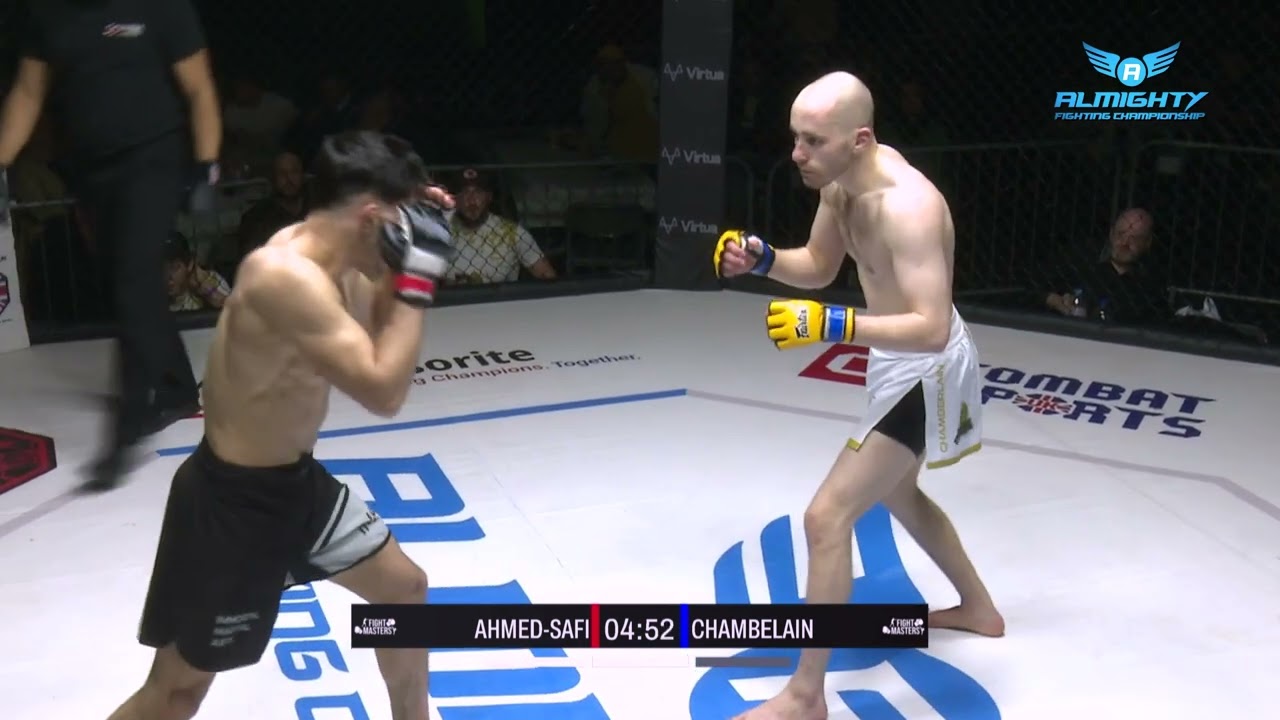 Almighty Fighting Championship 34 - Shabir Ahmed-Safi vs Cameron Chamberlain