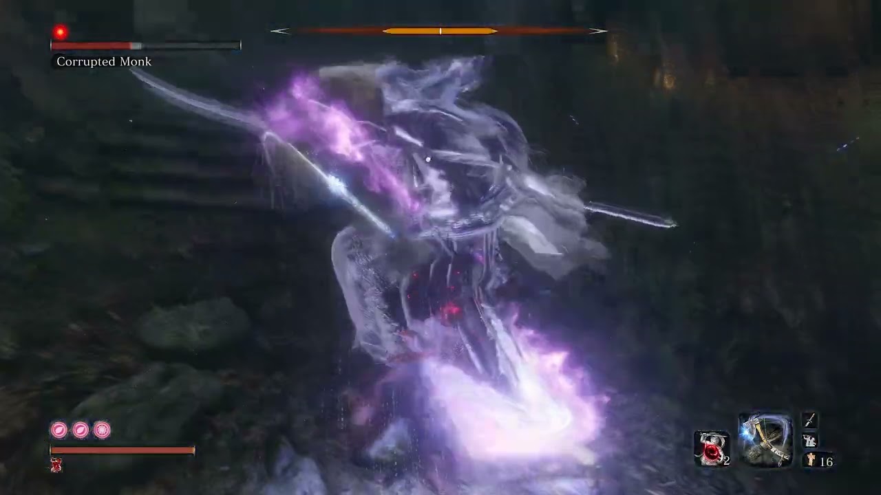 Excorzism of Fake Corrupted Monk - Sekiro/No Hit