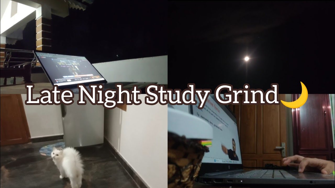 Studying till 1:30 AM😳 | english subtitles |ASMR|