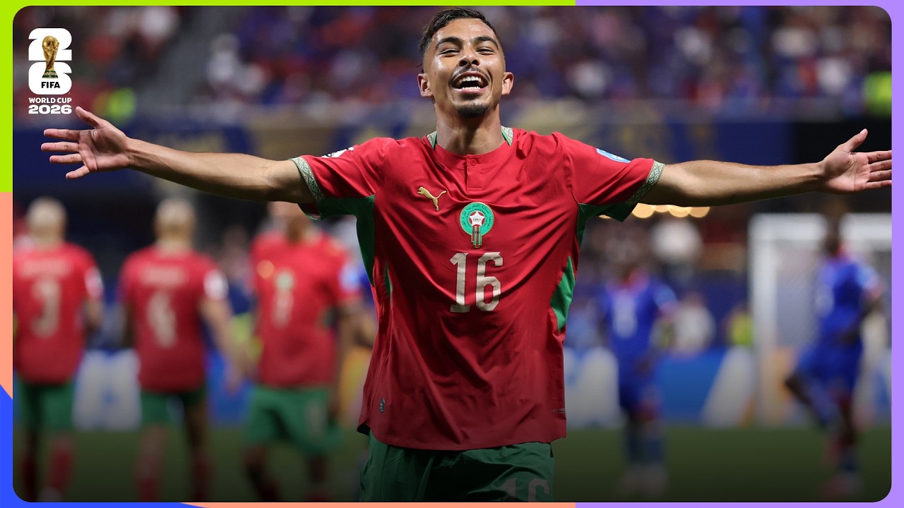 Gessime Yassine Goal | Morocco 4-2 Haiti | FIFA World Cup 2026&trade;