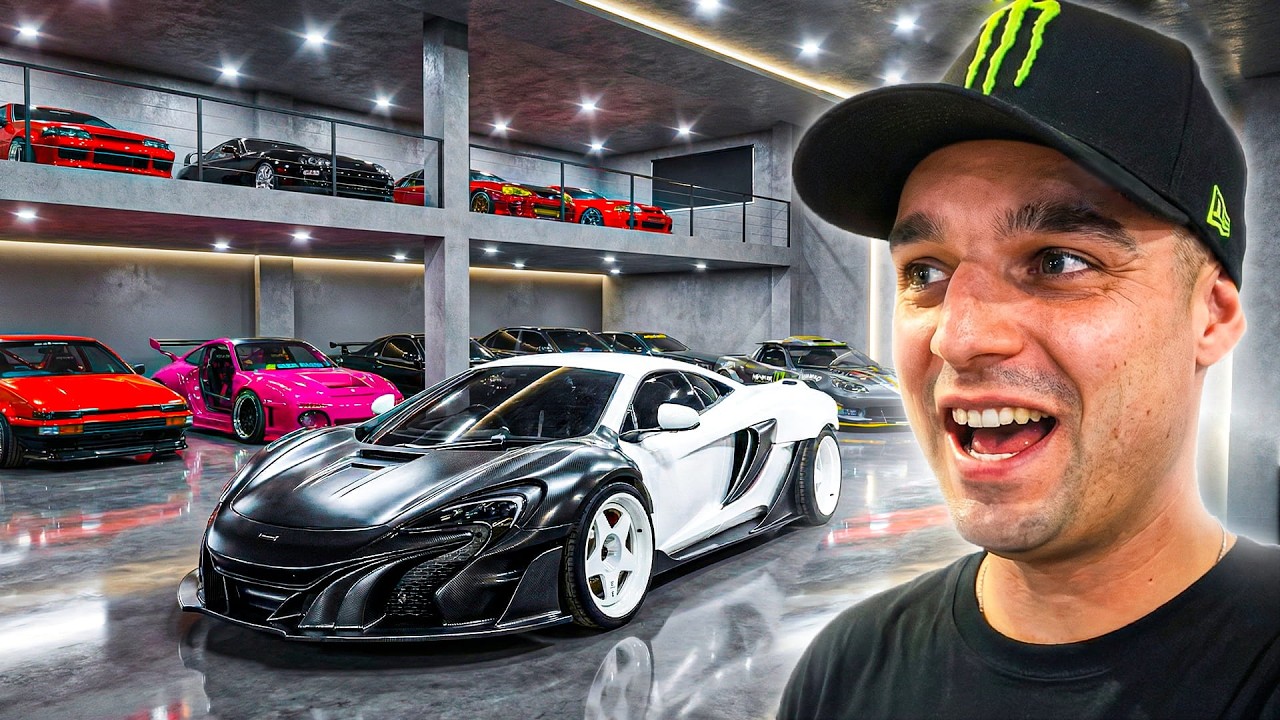 NEJLEPŠÍ GARÁŽ ve které jsem kdy byl?! - McLaren na DRIFTY!