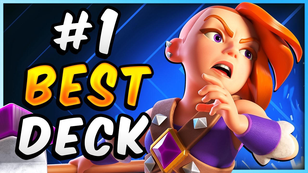 BEST VALKYRIE EVOLUTION DECK in CLASH ROYALE! 🏆