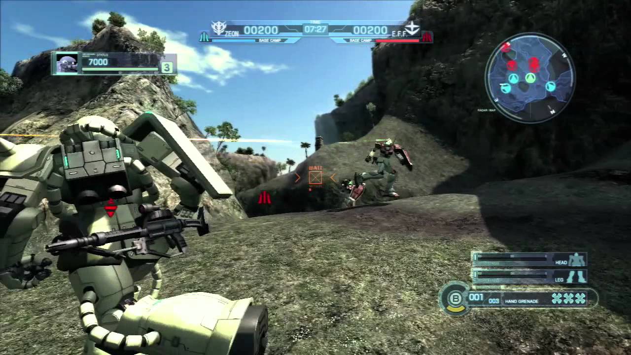 Mobile Suit Gundam: Battle Operation Gameplay (PlayStation 3)