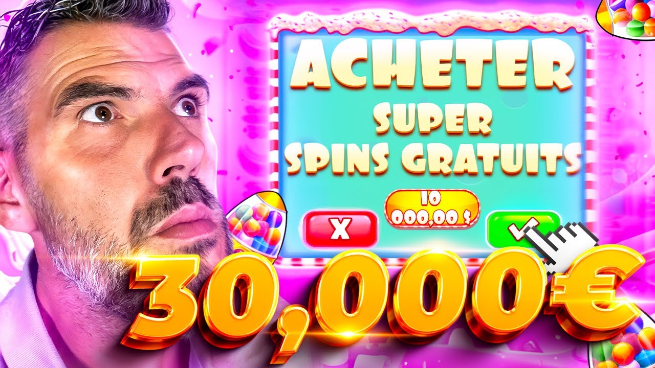 j'achète 30.000€ de SUPER BOUNTY sur SUGAR RUSH 1000 🍬🍭