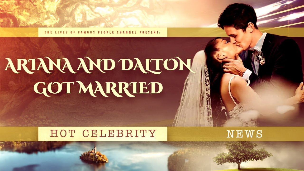 Ariana Grande and Dalton Gomez got Married - Private Wedding Ceremony Held at her Home in California