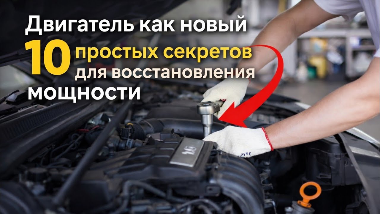 Двигатель как новый: 10 простых секретов для восстановления мощности