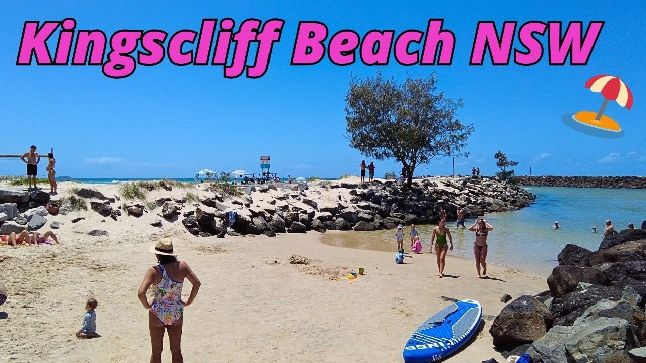 Stunning Kingscliff Beach NSW 🇦🇺 4k Walk Tour