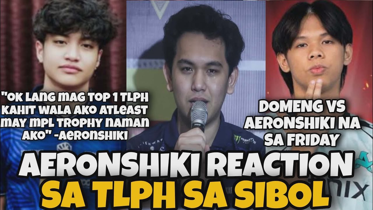 AERONSHIKI REACTION SA TLPH NA NAG KAMPEON NG WALA SYA! AERONSHIKI VS DOMENG NA!