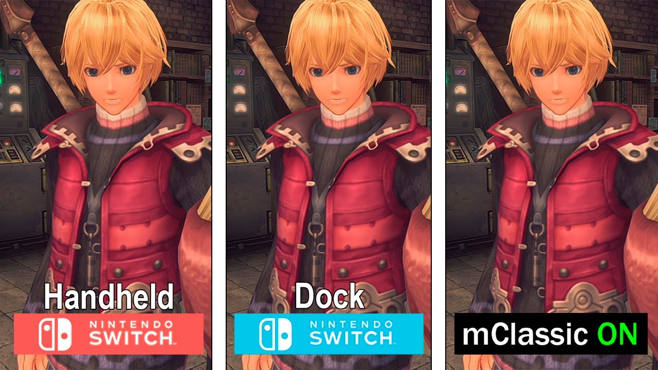 Xenoblade Chronicles | Dock - Handheld - Mclassic | Graphics Comparison