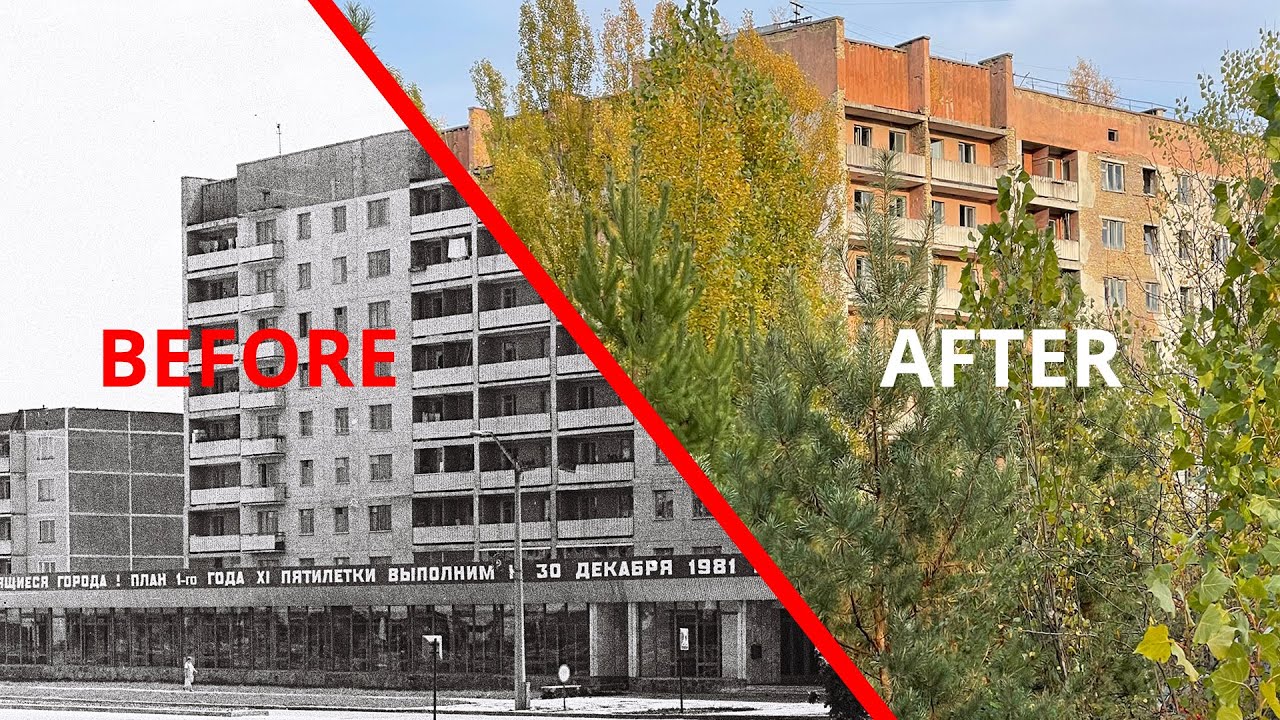 Chernobyl Before and After the Disaster | Lost Films of Chornobyl Part 3
