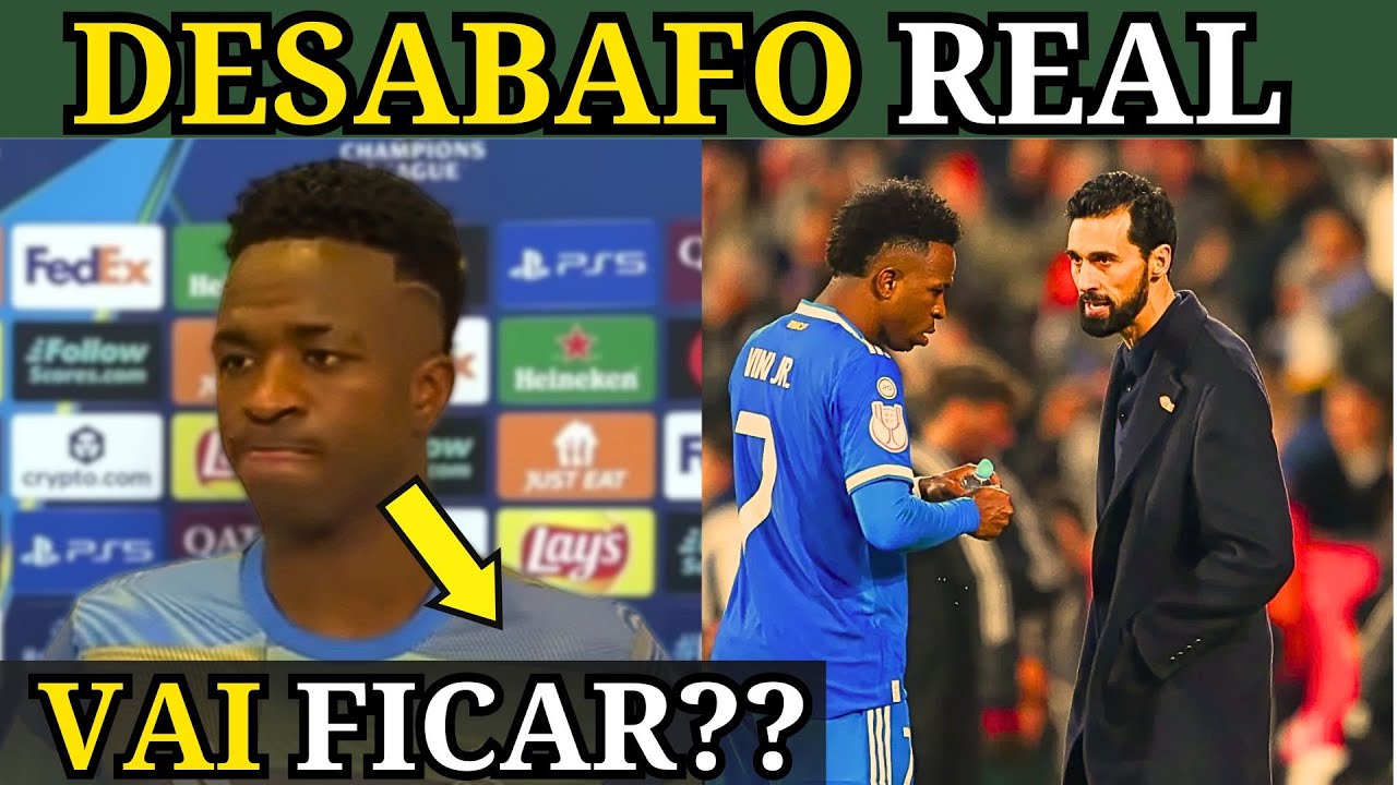 OLHA O FORTE DESABAFO DE VINI JR. APÓS ATUAÇÃO DE GALA NA CHAMPIONS | VAI FICAR NO REAL?