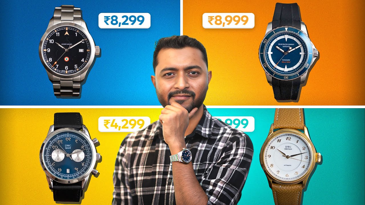 4 лучших по соотношению цены и качества автоматических часов | Delhi Watch Company