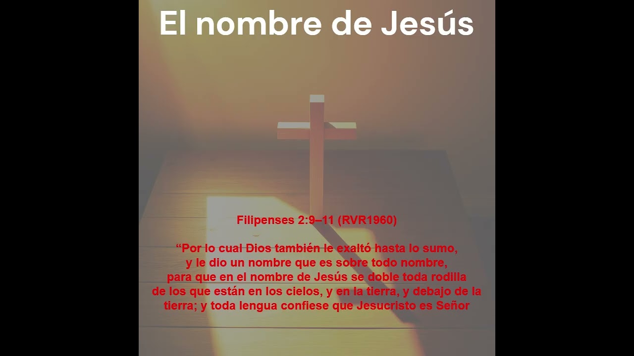 El nombre de Jesús