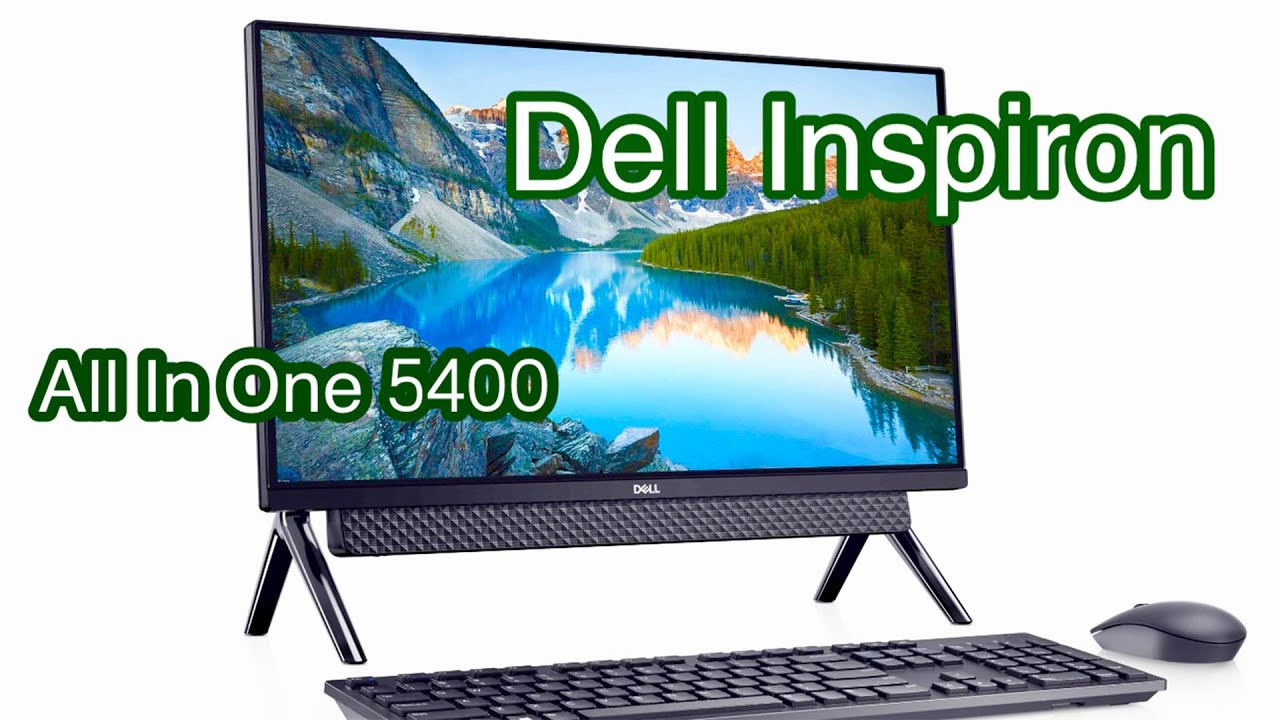 Dell Inspiron All In One 5400 None Touch (Black) Unboxing