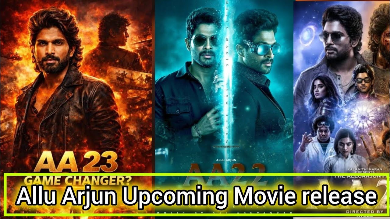 Pushpa 3 release date | Allu Arjun upcoming movie | Allu Arjun new movie | Aa22 movie release date