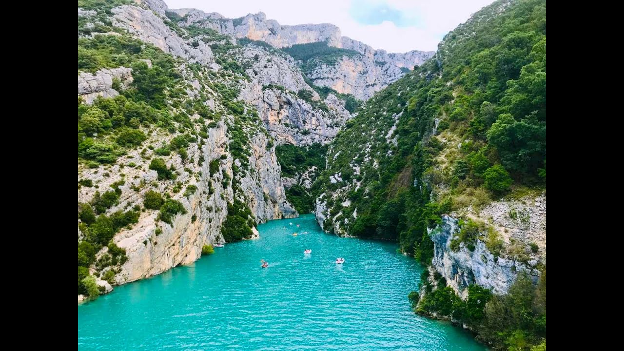Gorges du Verdon in France - Canyons, cliffs and blue waters - no commentary