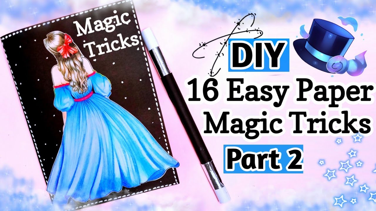 How to Make an Amazing Magic Tricks ( Magic Book ) How to make Magic game book / DIY Cute magic book