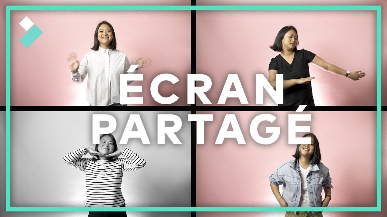Travailler avec les écrans partagés || Tuto FilmoraX