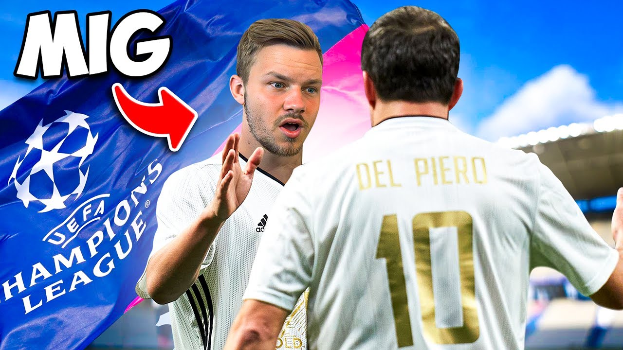 Jeg spillede FODBOLD med DEL PIERO på Champions League finale stadionet!