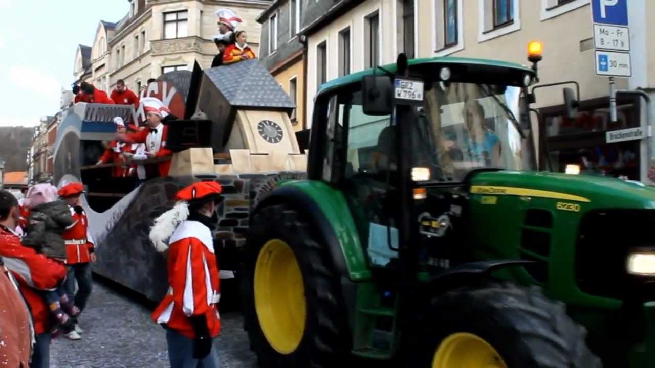 Rosenmontagsumzug in Greiz 2012