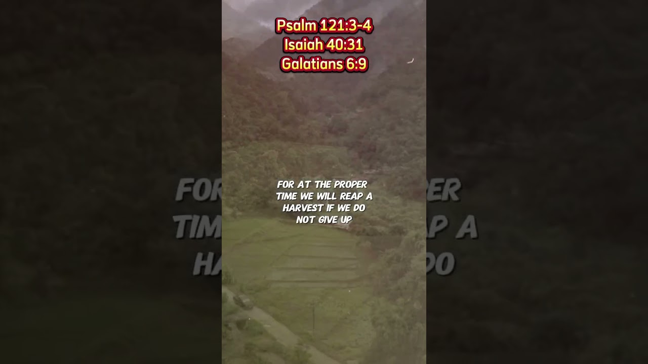 God Is Always Working &mdash; Even When You Can&rsquo;t See It | Psalm 121:3&ndash;4, Isaiah 40:31, Galatians 6:9