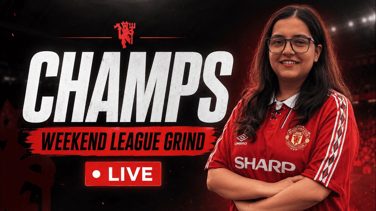 Champs #Live Weekend League | Female Gamer | FIFA | FC26 | FC27