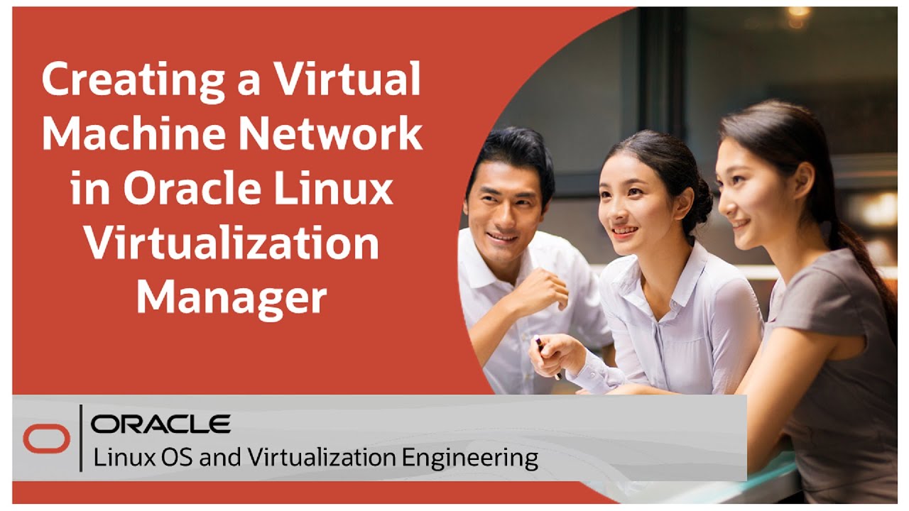 Создание сети виртуальных машин в Oracle Linux Virtualization Manager
