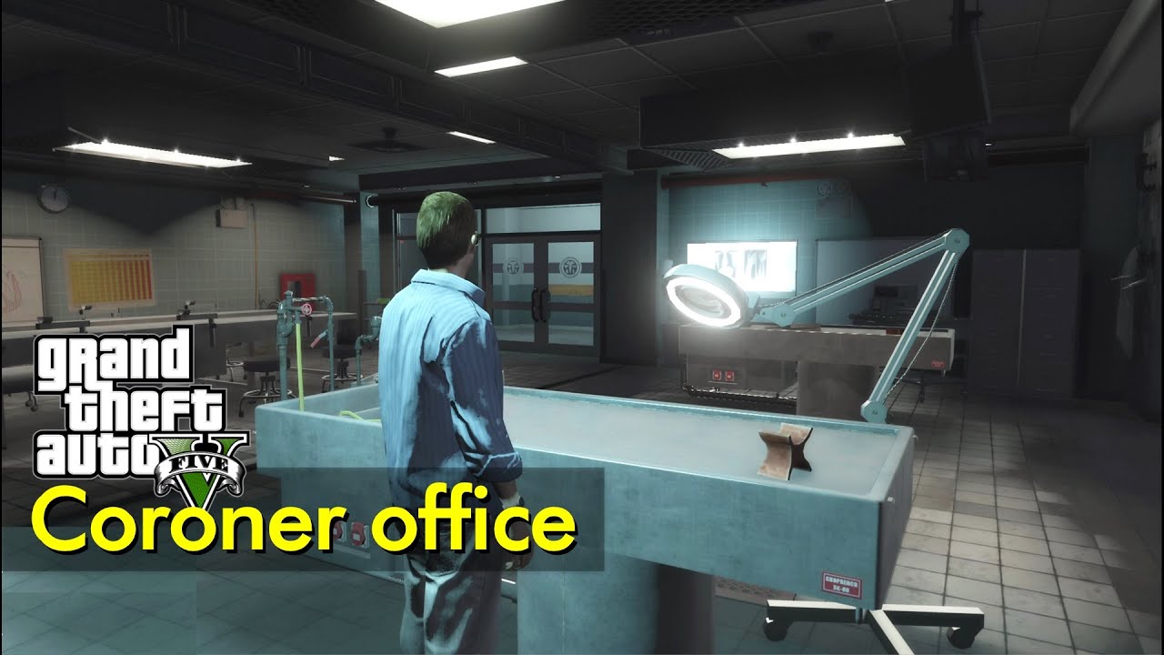 Coroner office (from 'Dead Man Walking') | The GTA V Tourist